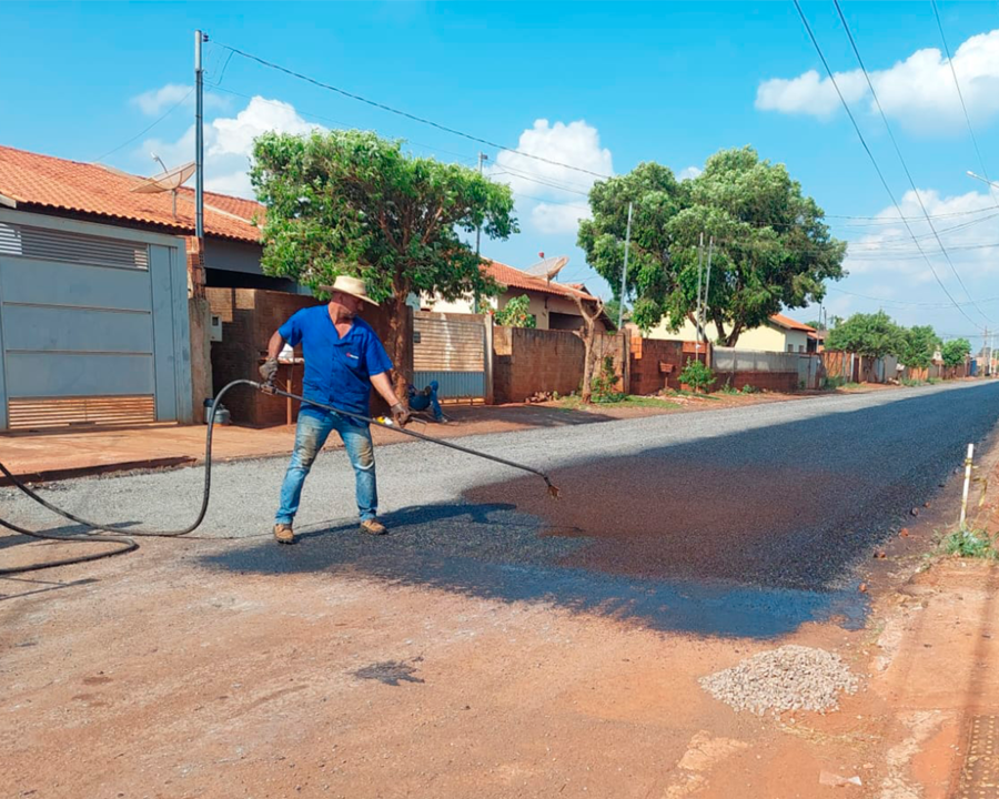 Ruas Humberto Campos, Evaristo R. Ferreira e Leôncio de Souza Brito são contempladas com pavimentação