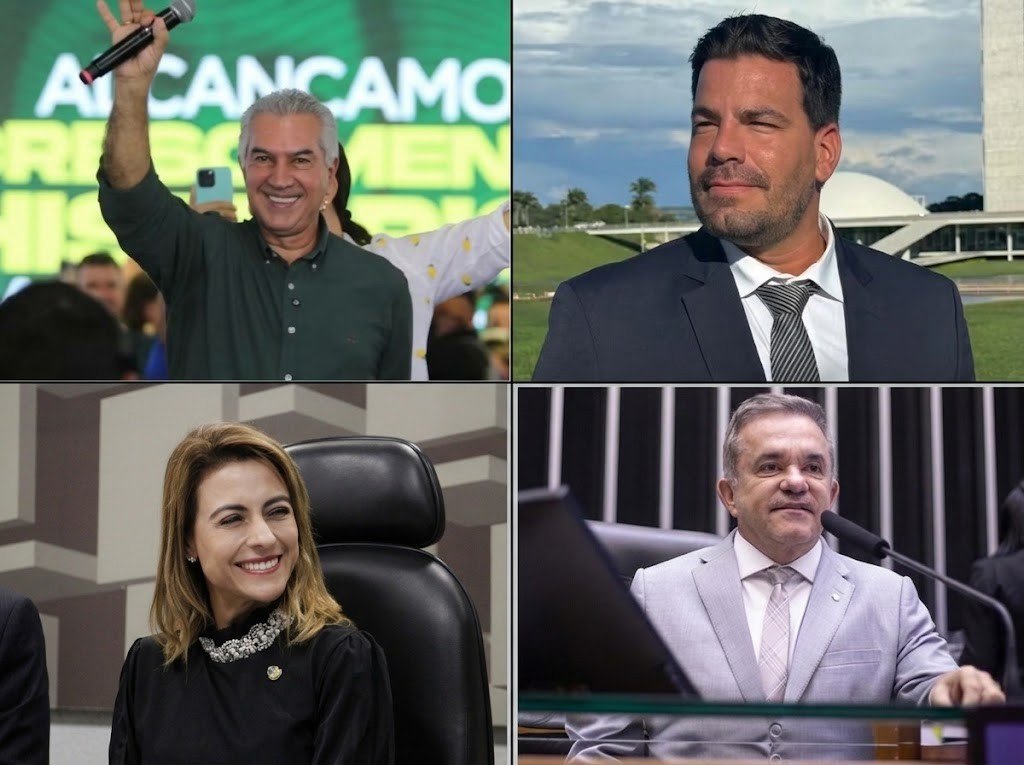Reinaldo dispara na corrida pelo Senado em MS e abre vantagem; Contar aparece em 2º, aponta pesquisa