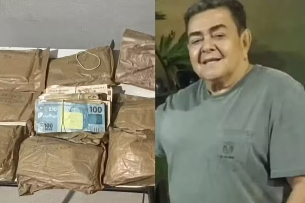 Assessor de Lídio cai com R$ 127 mil e carro recheado de material de campanha