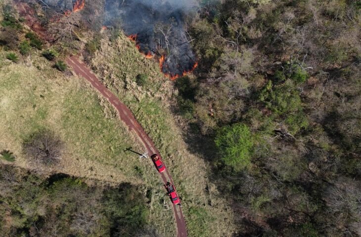 Sob influência do El Niño, MS mantém prevenção e atendimento aos incêndios florestais