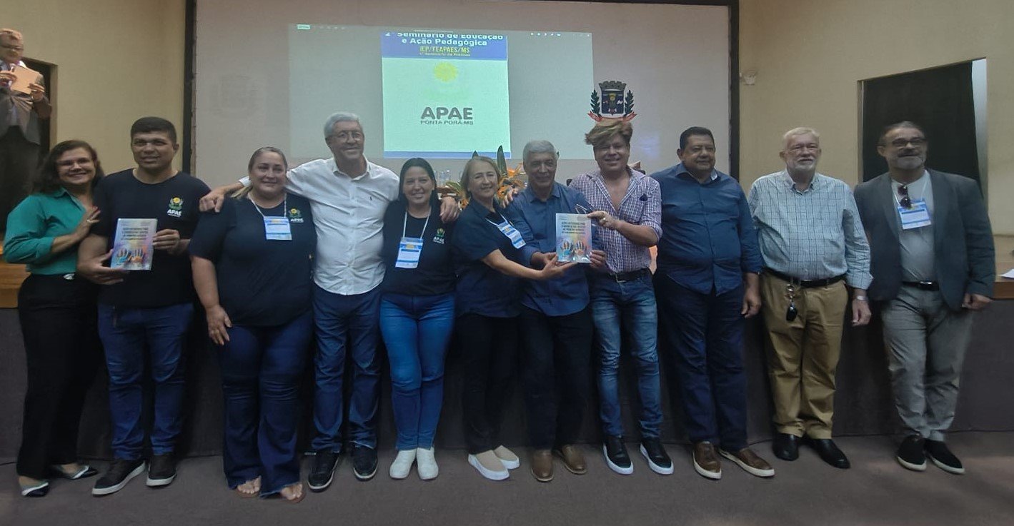 Professores da APAE de Sidrolândia participam do 2º Seminário de Educação e Ação Pedagógica IEPS/FEAPAES-MS