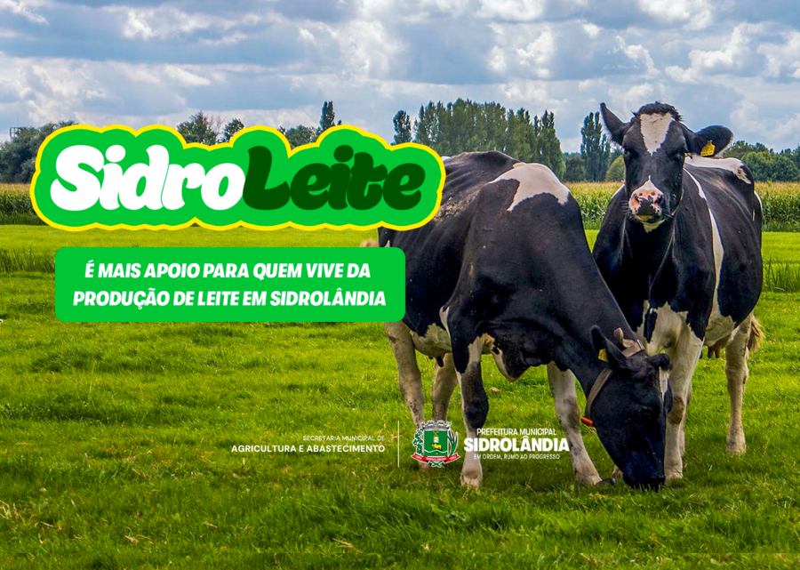 Sidrolândia abre seleção de produtores para projeto de fortalecimento da produção leiteira