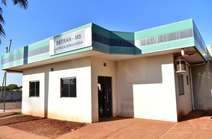 Para manutenção e mudança de prédios, unidades do Detran-MS em Sidrolândia e Corguinho terão pausa no atendimento