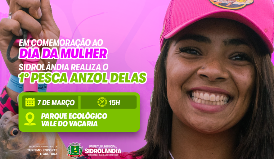 Em comemoração ao Dia da Mulher, Setesc realiza 1º Pesca Anzol Delas e inscrições estão abertas