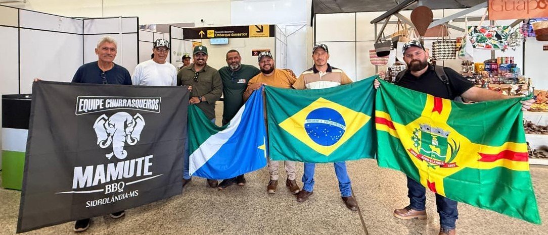 Grupo BBQ Mamute de Sidrolândia participa de competição mundial de churrasco no México