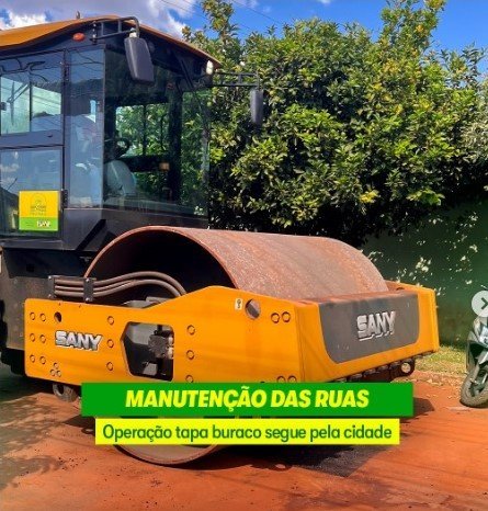 Manutenção das ruas segue com operação tapa buraco em diversos pontos da cidade