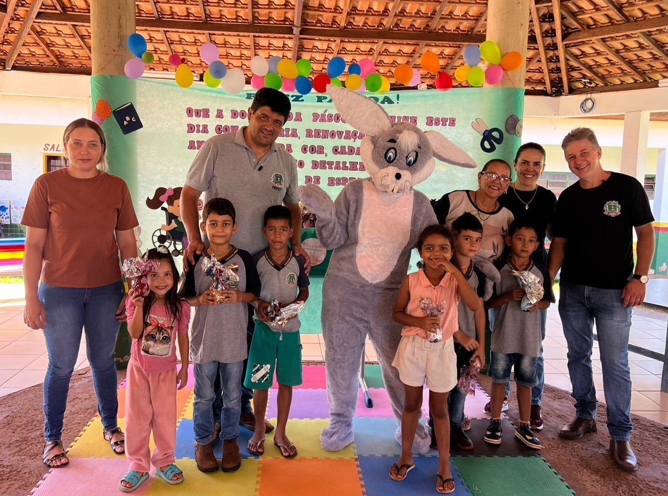 “Páscoa Solidária – Sidrolândia Mais Doce”, entrega de mais de 11 mil ovos de Páscoa aos alunos do município.