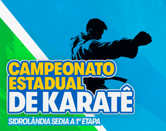 Sidrolândia receberá a 1ª etapa do Campeonato Estadual de Karatê de Mato Grosso do Sul