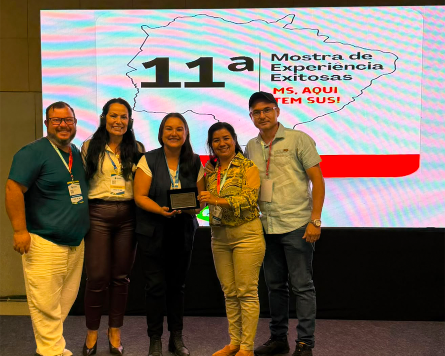 Saúde de Sidrolândia conquista 6º lugar estadual em premiação que reconhece experiências exitosas no SUS