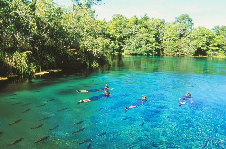 Bonito ganha reforço na proteção ambiental com obra de saneamento que protege o Rio Formoso