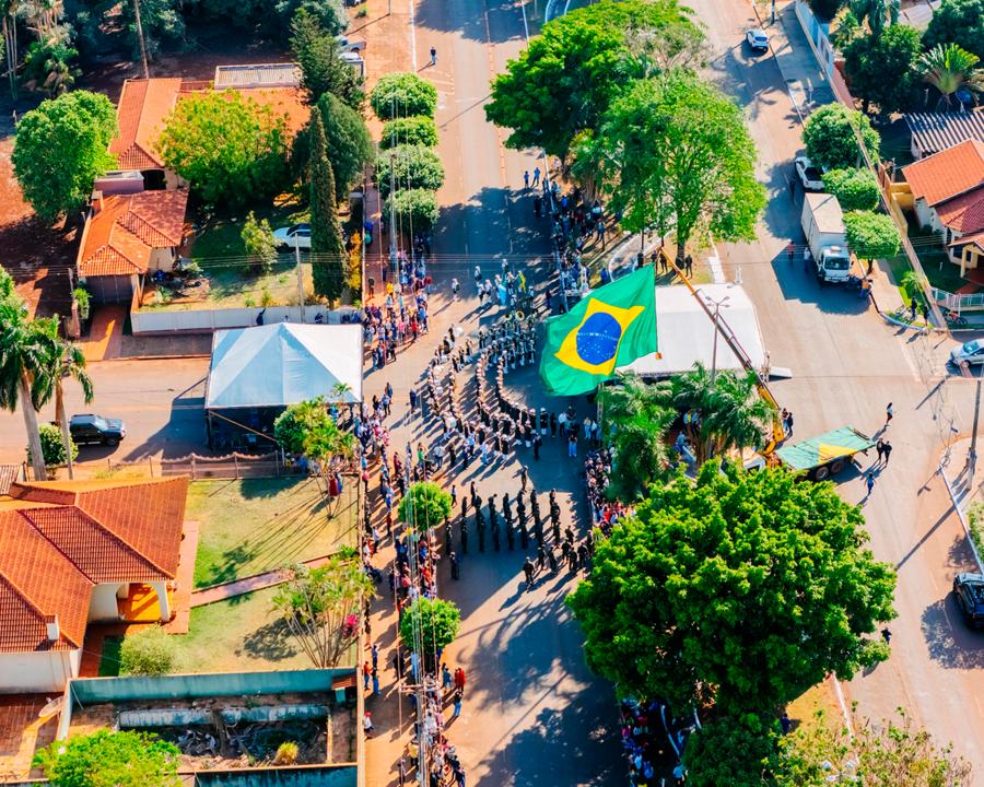 Semana da Pátria terá desfiles e atividades cívicas em diferentes regiões de Sidrolândia confira ordem das escolas e entidades